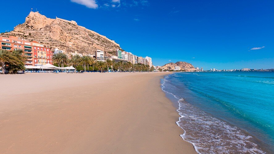 Alicante Postiguet Beach