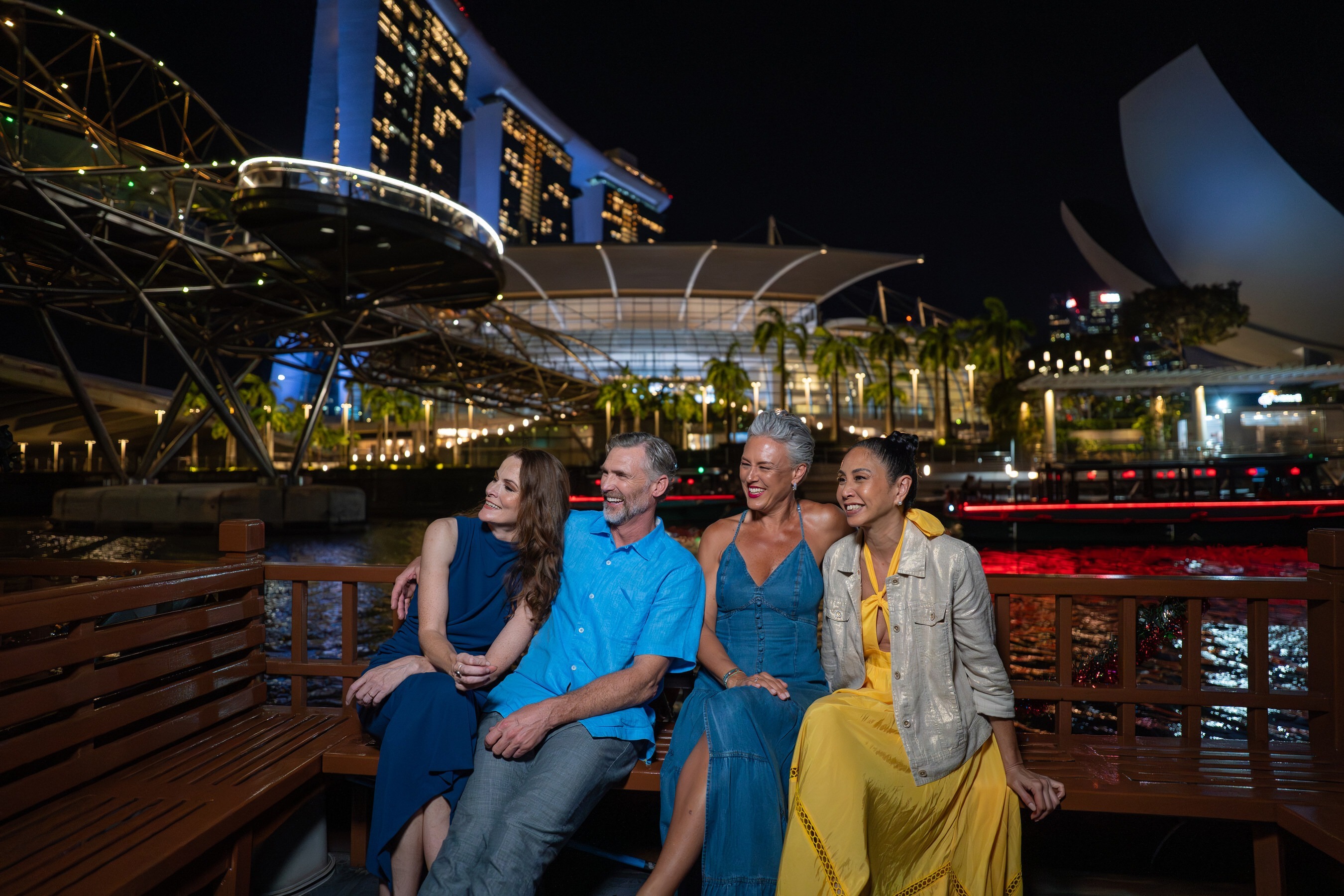 Azamara Singapore River Cruise at Night