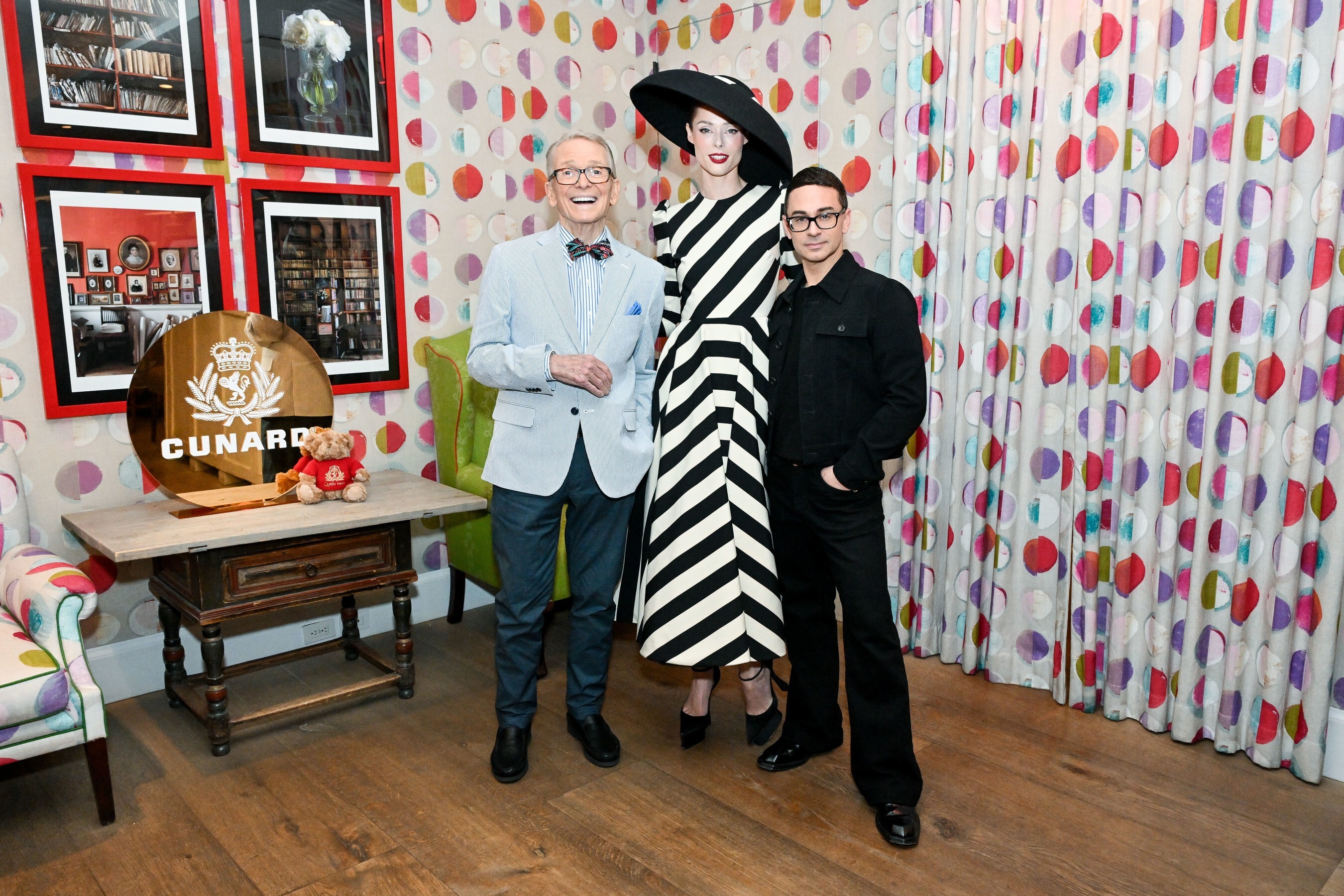 Bob Mackie, Coco Rocha and Christian Siriano