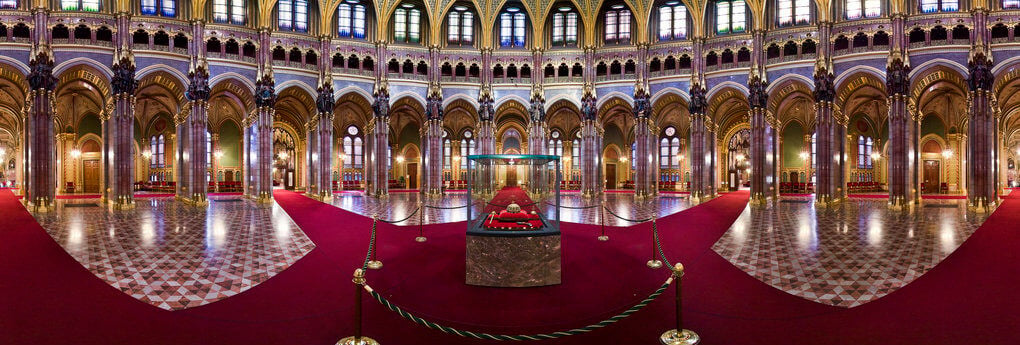 Budapest Parliament Building Dome Hall