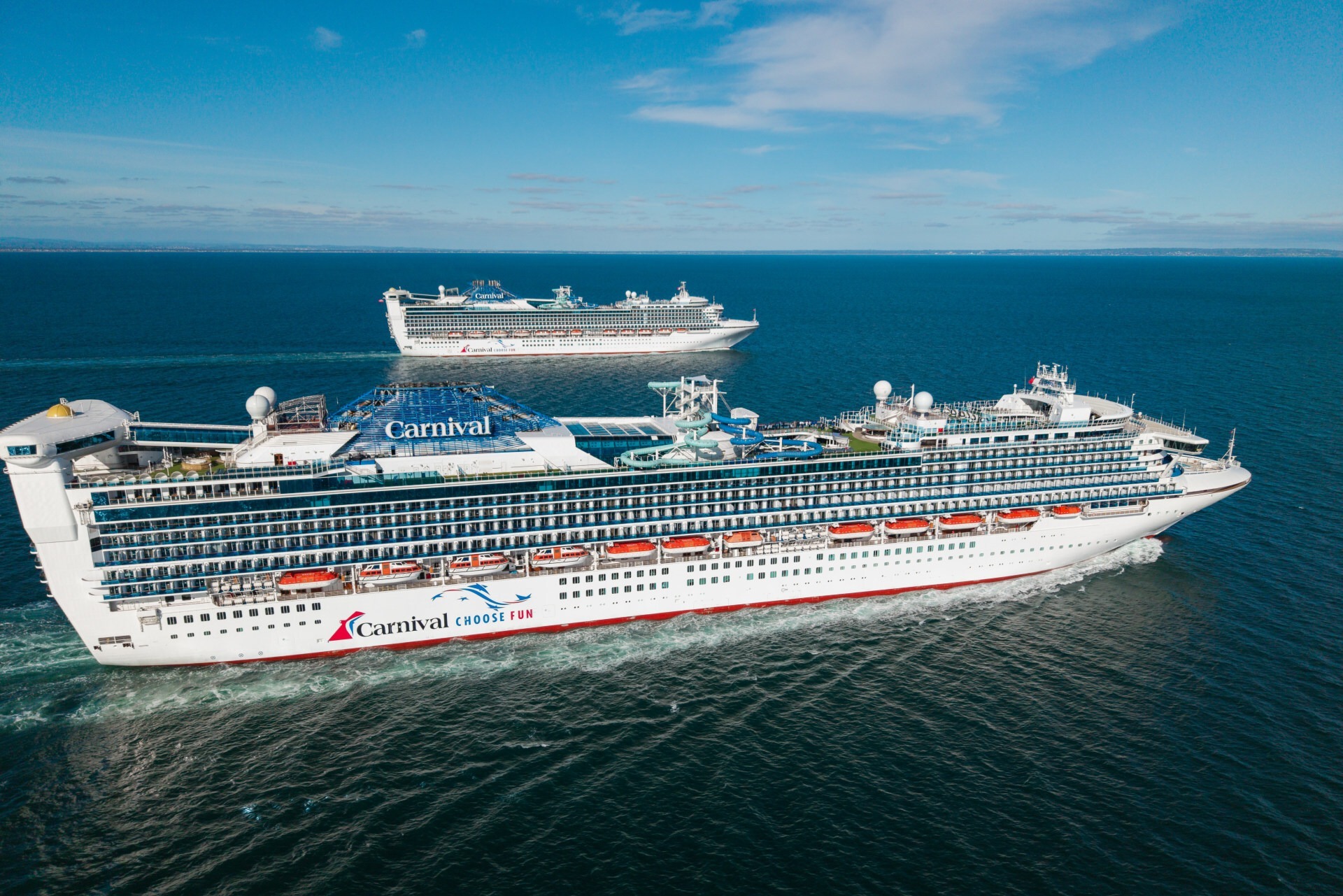 Carnival Adventure and Carnival Encounter in Australia