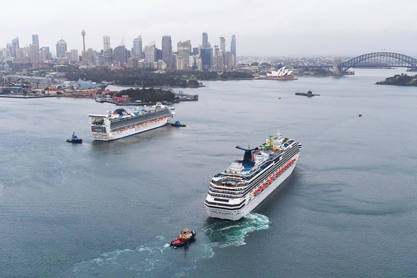 Carnival Splendor and Pacific Adventure in Sydney