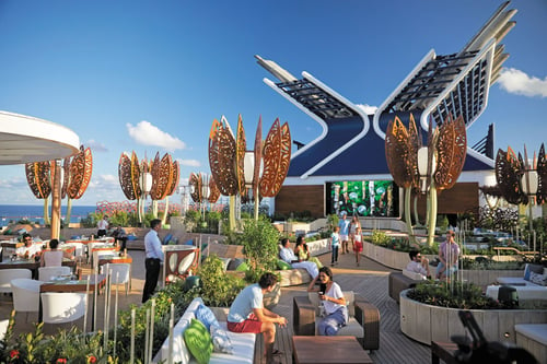 Celebrity Cruises Rooftop Garden