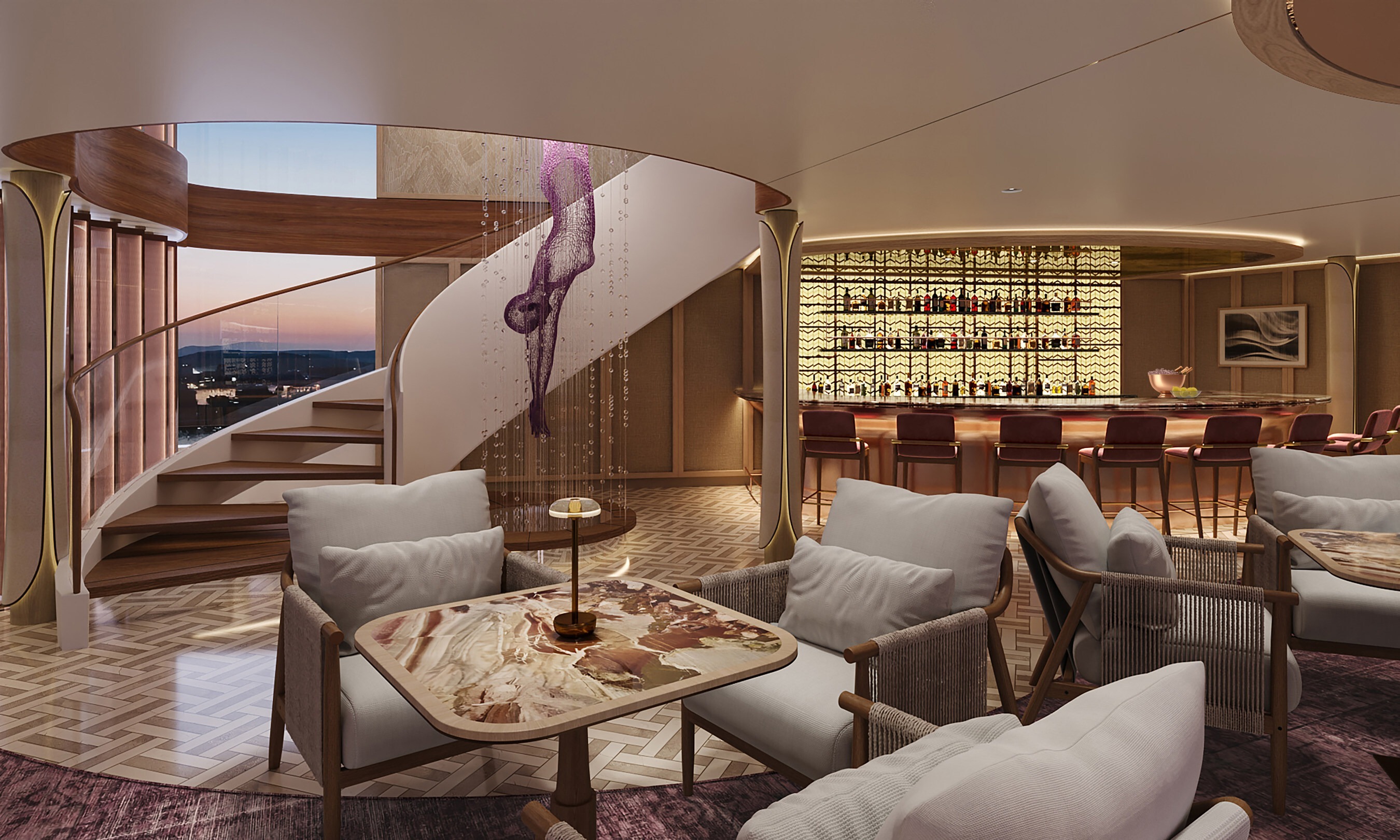 Celebrity River Cruises Lounge