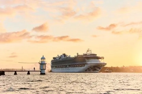 Crown Princess Sets Sail on World Cruise from Australia