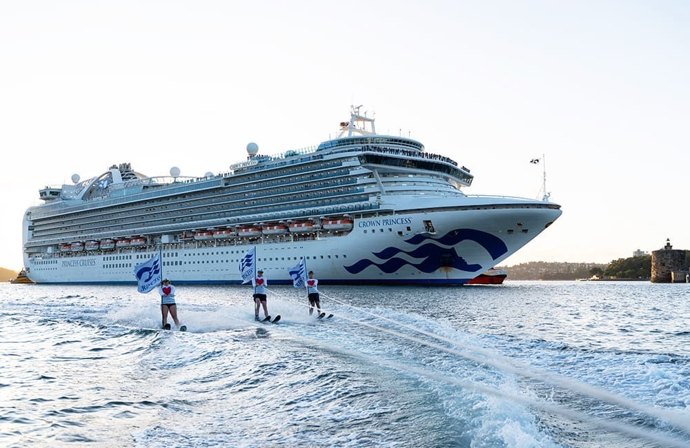 Crown Princess in Sydney Harbour