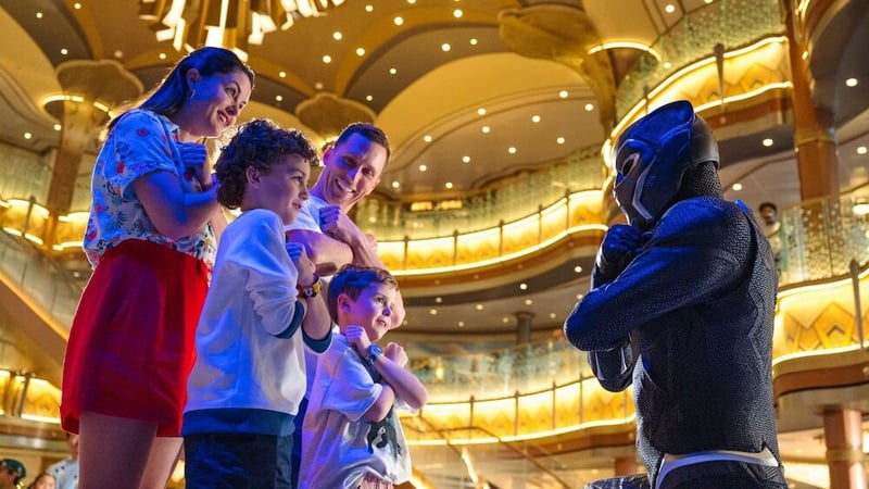 Destiny Grand Hall Black Panther and Guests