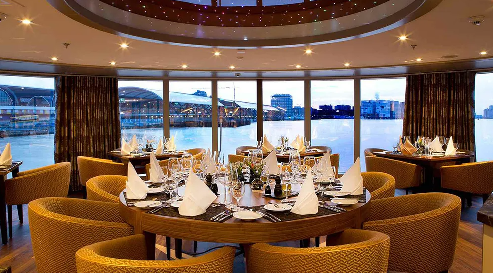 Dining in a River Cruise