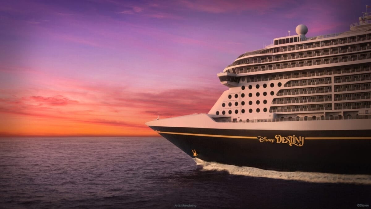 Disney Destiny Floats Out  Germany, Ems River