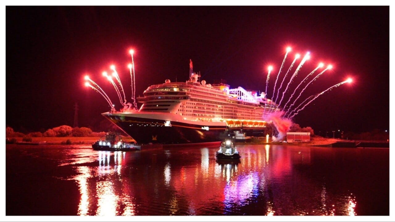 Disney Destiny completes Ems River conveyance