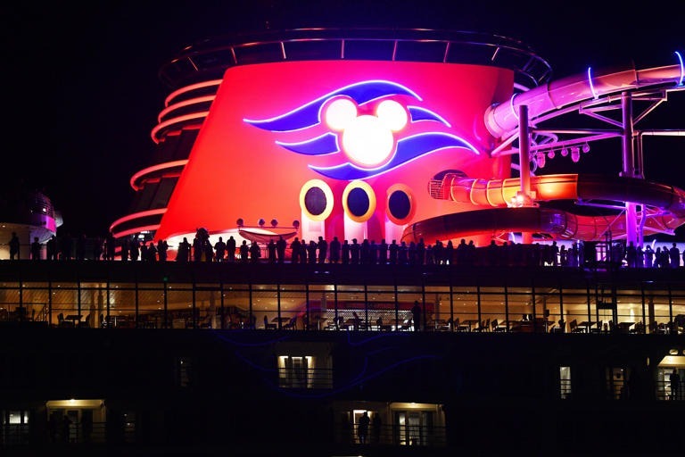 Disney Destiny cruise ship christening at Port