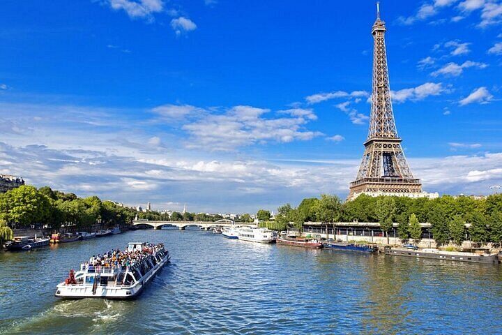 Eiffel Tower Seine River