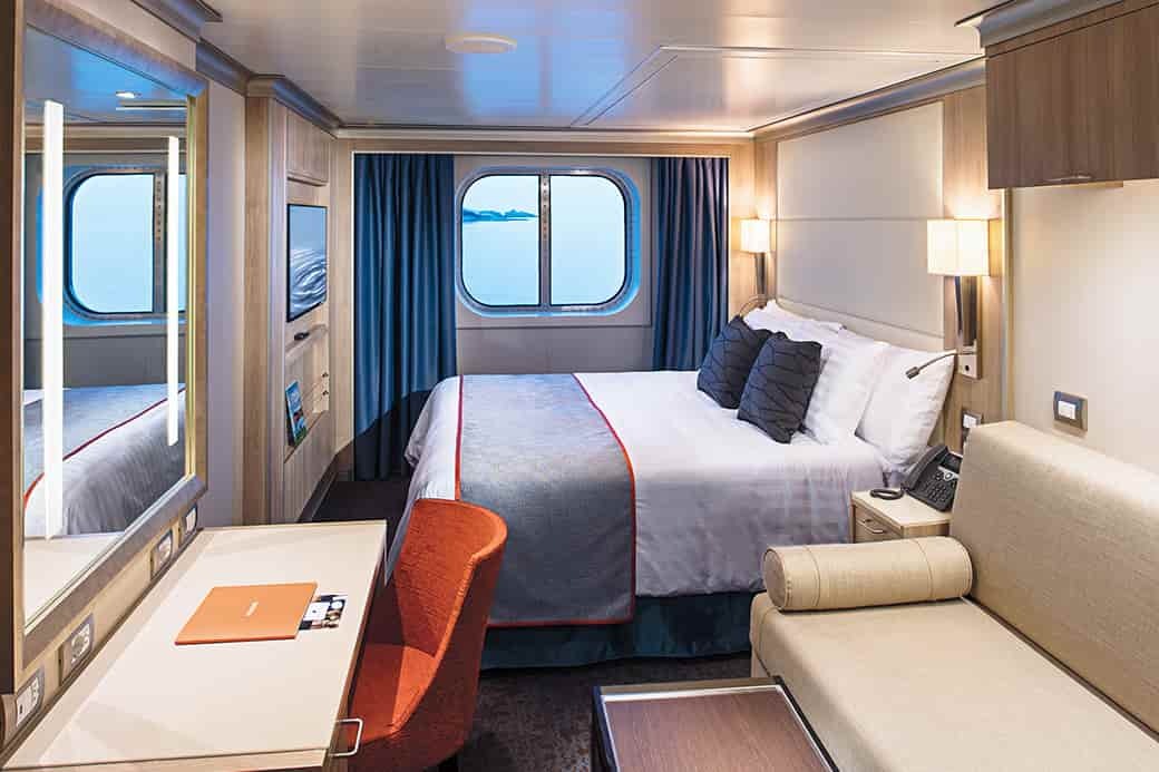 Holland America Westerdam Verandah and Ocean‐View Cabins