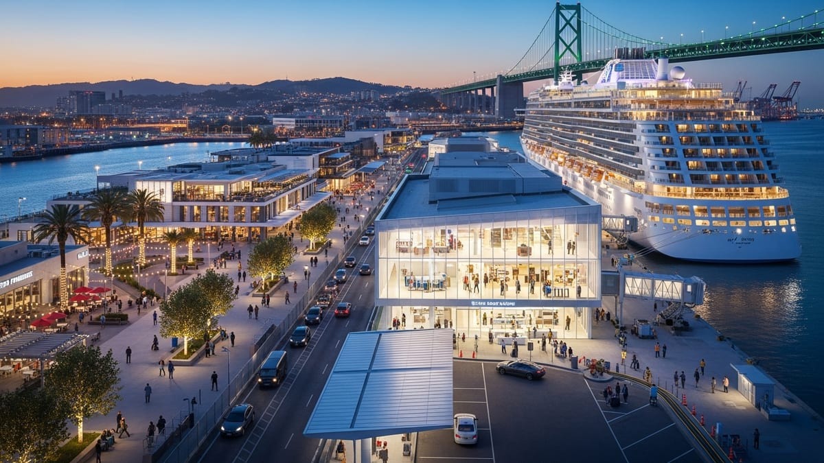 Port of LA Aerial View