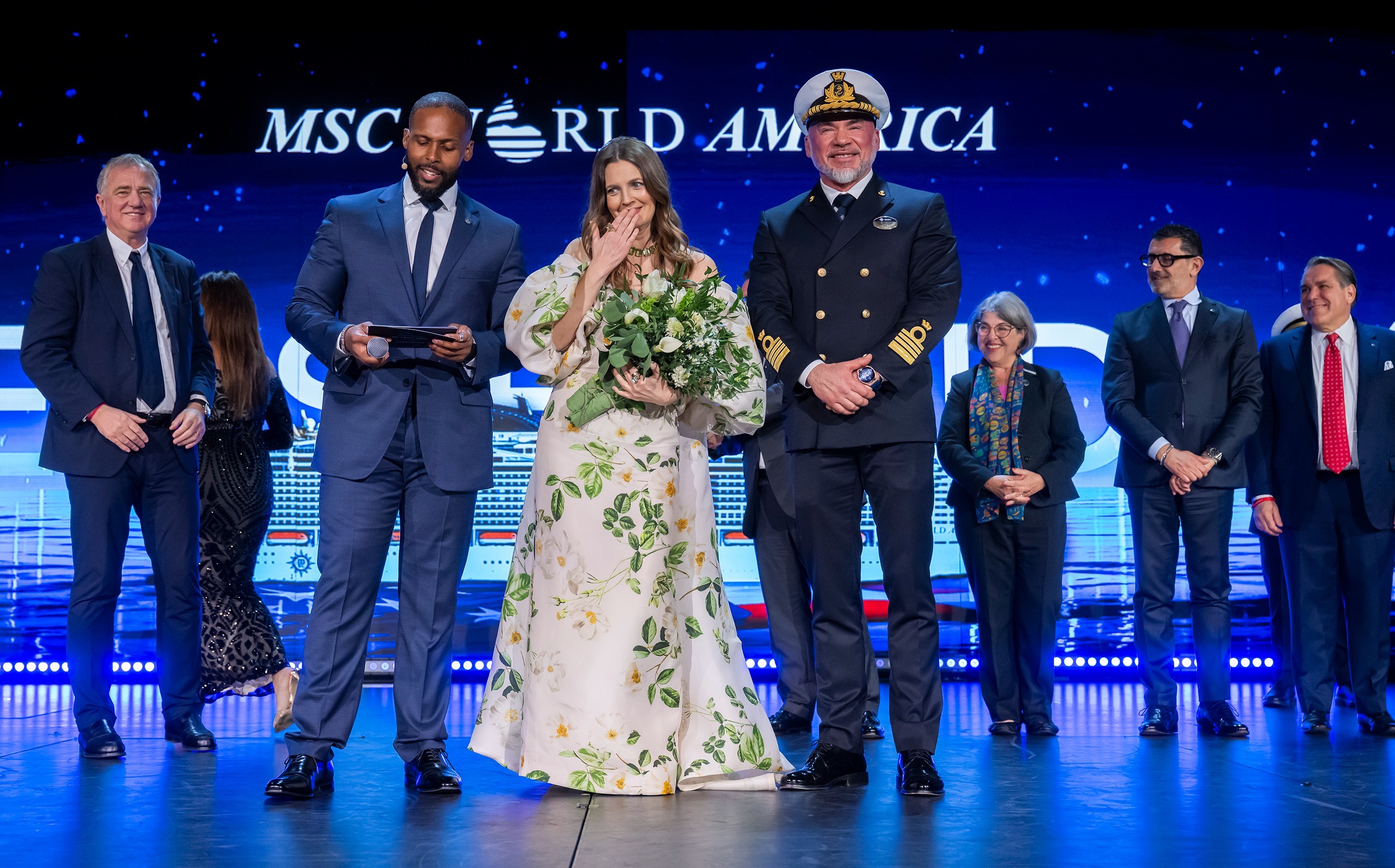 MSC World America Naming Ceremony