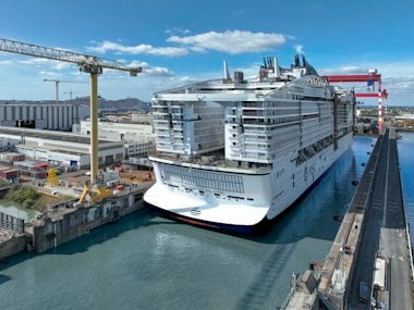 MSC World Atlantic Float out 3