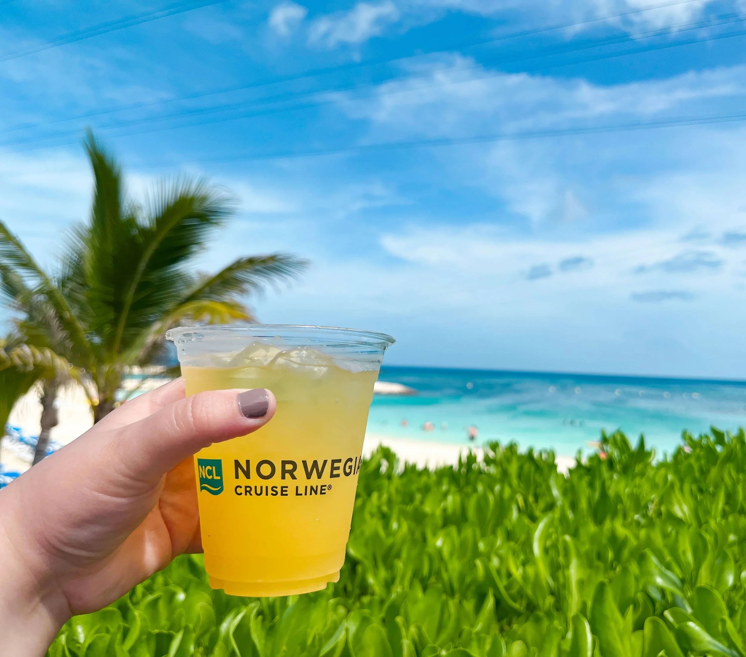 NCL Great Stirrup Cay Cocktail