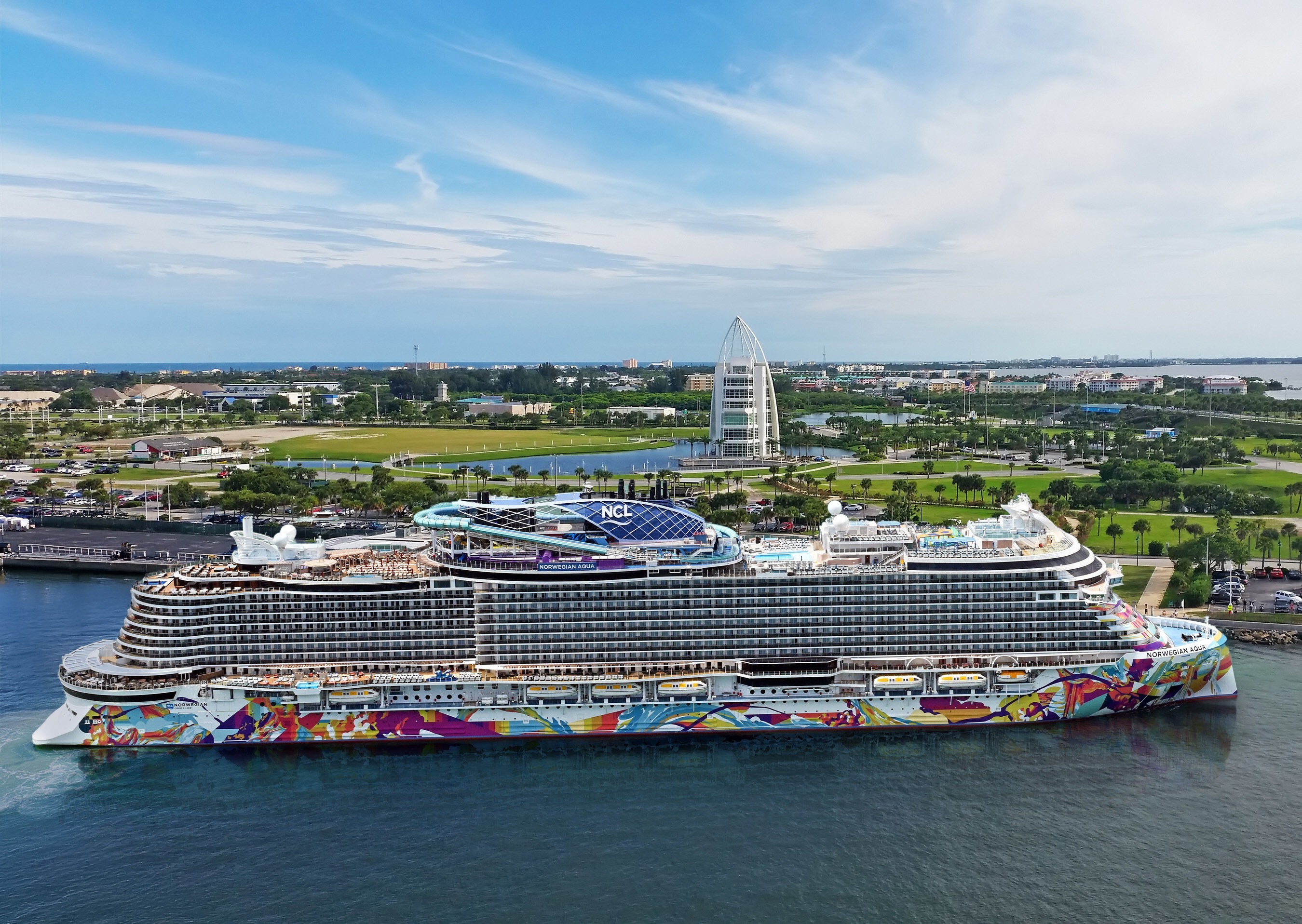 Norwegian Aqua in Port Canaveral