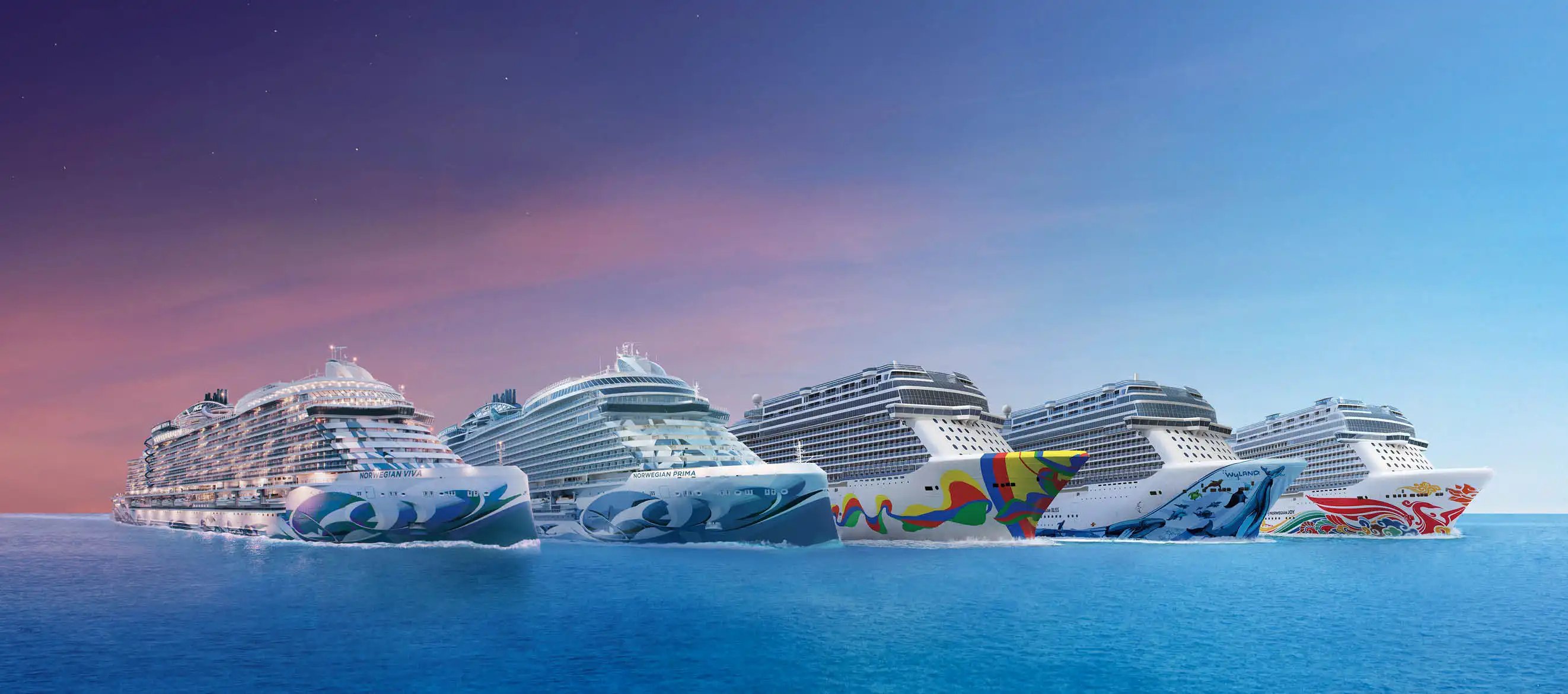 Norwegian Cruise line ships