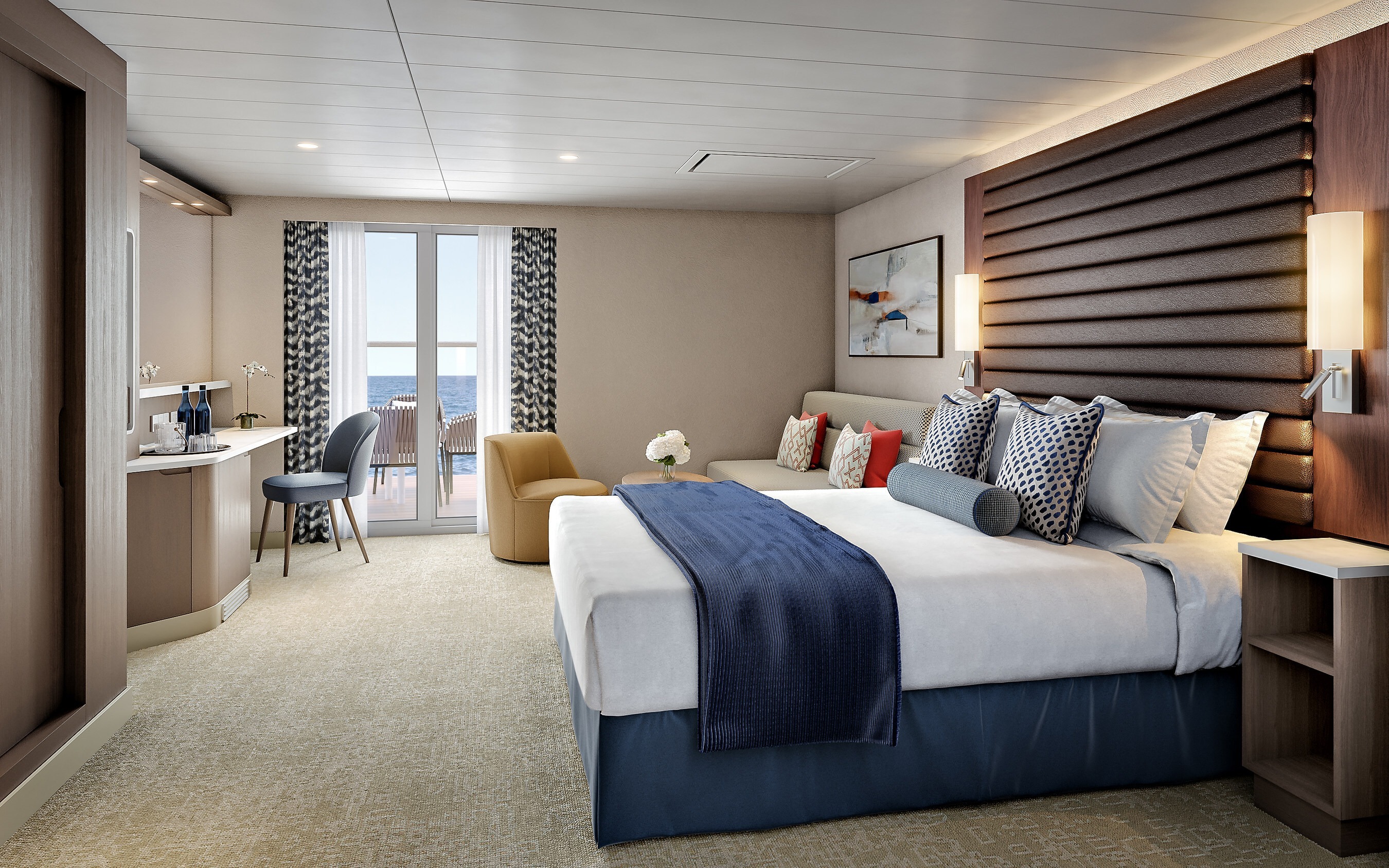 Pride of America Club Balcony Suite