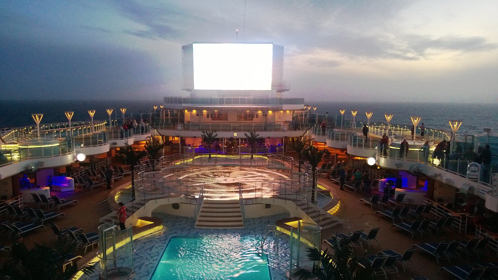 Princess Cruises Royal Princess Movies Under the Stars