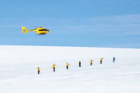 Quark Antarctica by Helicopter