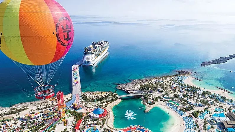Royal Caribbean CocoCay Hot Air Balloon