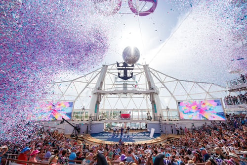 Royal Caribbean Meghan Trainor Party