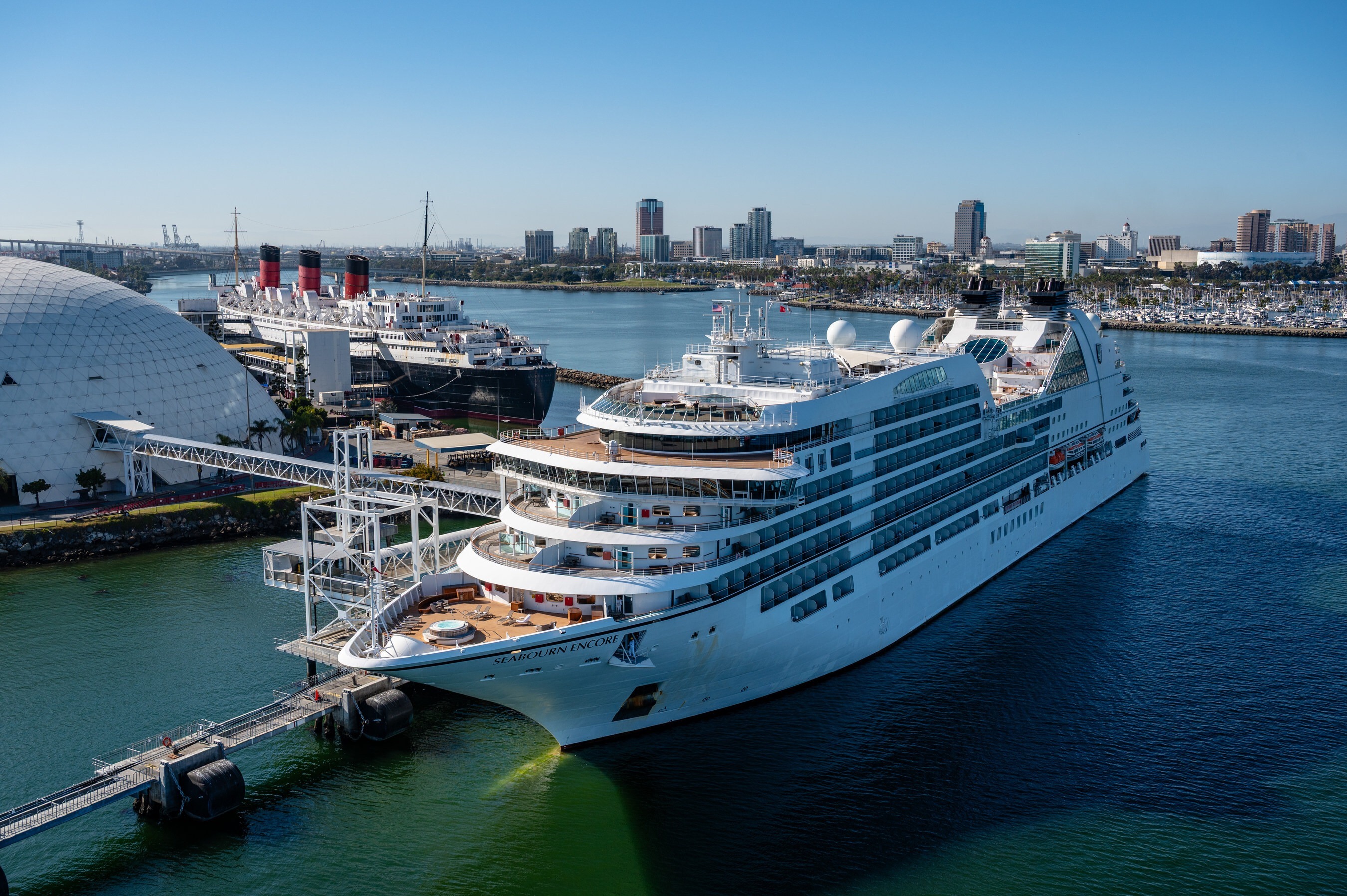 Seabourn Encore Makes Maiden Arrival to the Continental U.S.