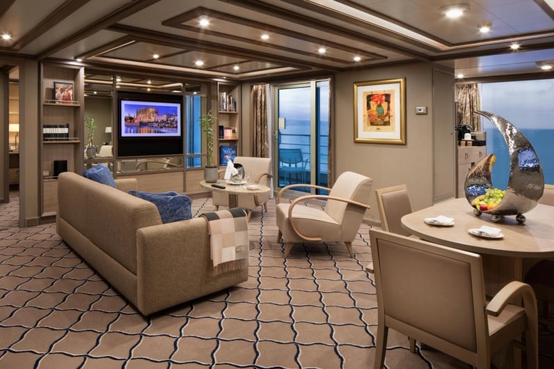 Silversea Luxury Cruises - Owners Suite, Silver Spirit