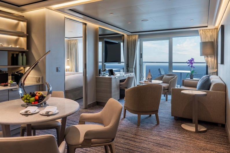 Silversea Luxury Cruises - Silver Suite, Silver Ray
