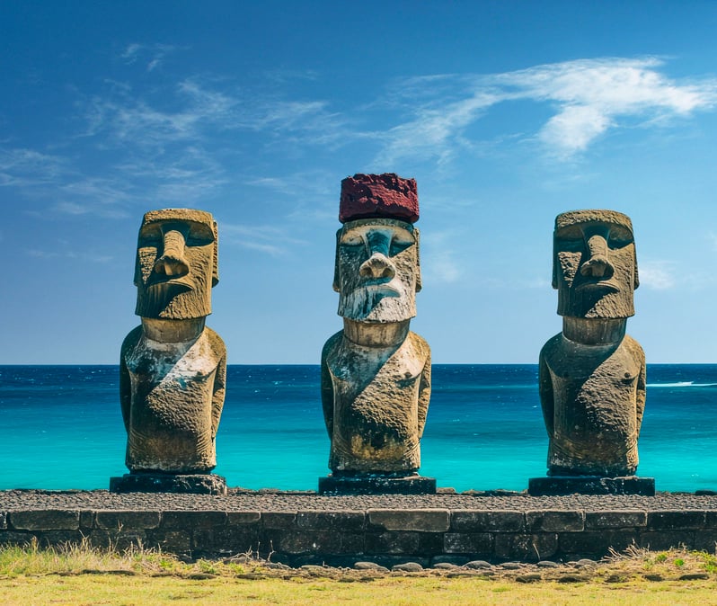 South America to outstanding Oceania