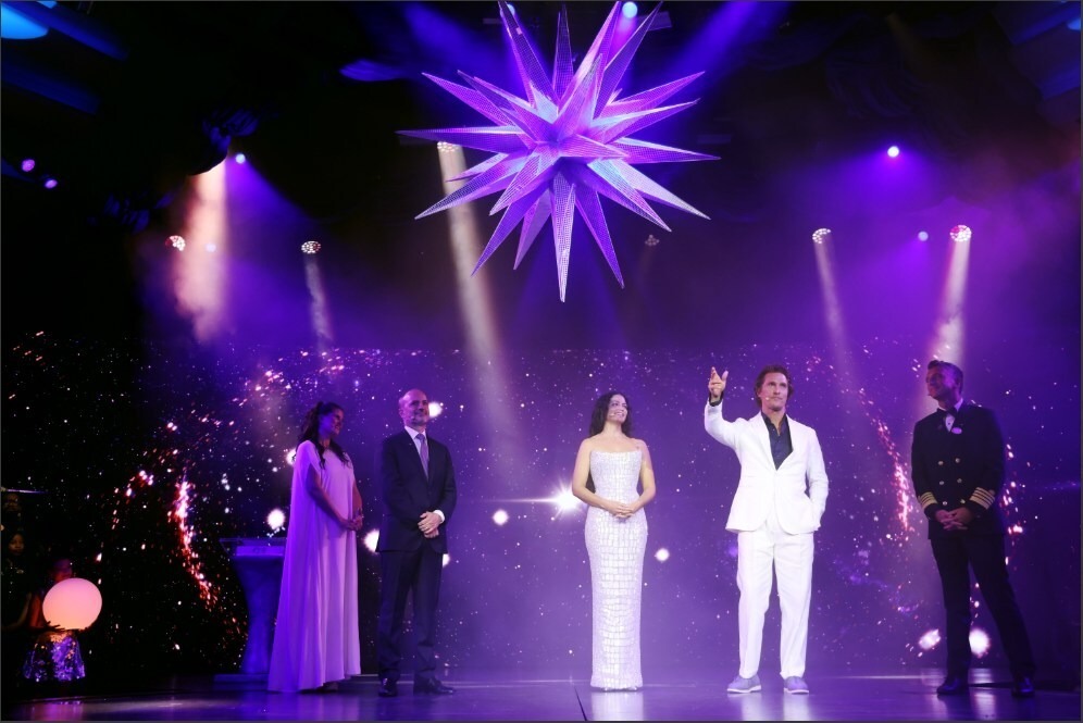 Star Princess Christening