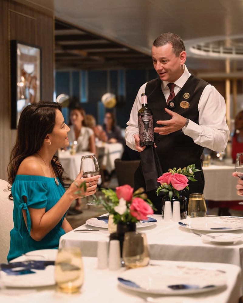 The exclusive Sanctuary Restaurant