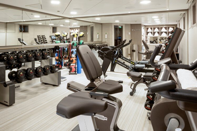 Uniworld River Cruises fitness centre