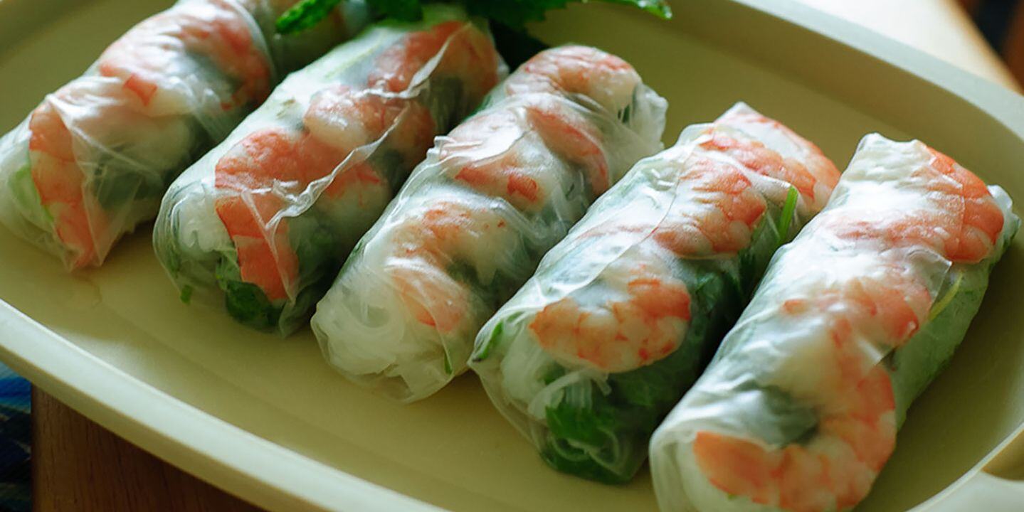 Vietnamese spring rolls