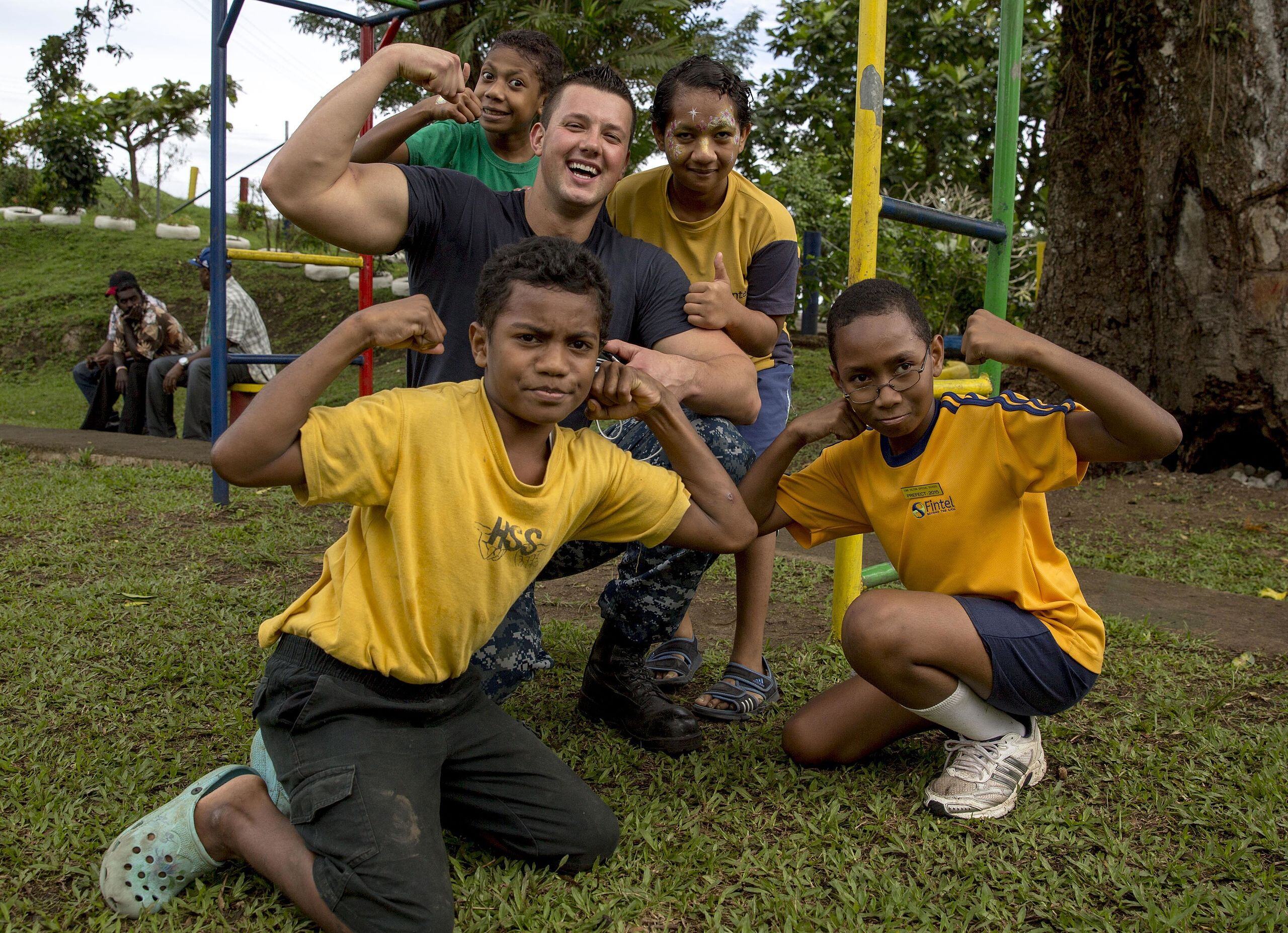 community engagement in Fiji