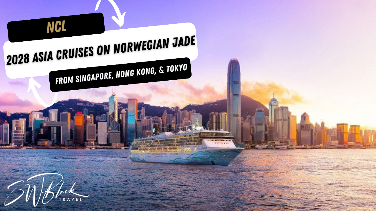 Asia cruises on Norwegian Jade through 2028