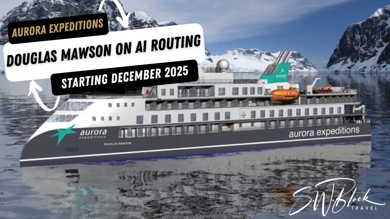 Aurora Expeditions debuts AI routing on Douglas Mawson