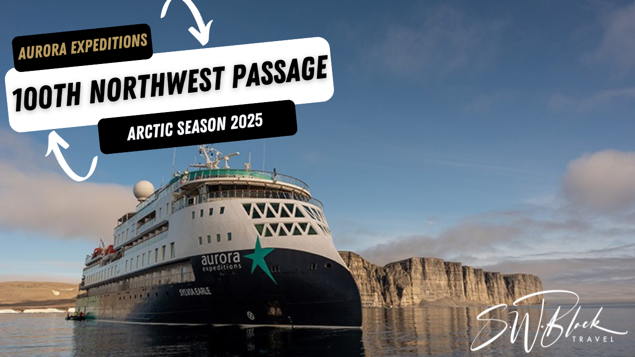Aurora Expeditions has reached its 100th passenger transit of the Northwest Passage.