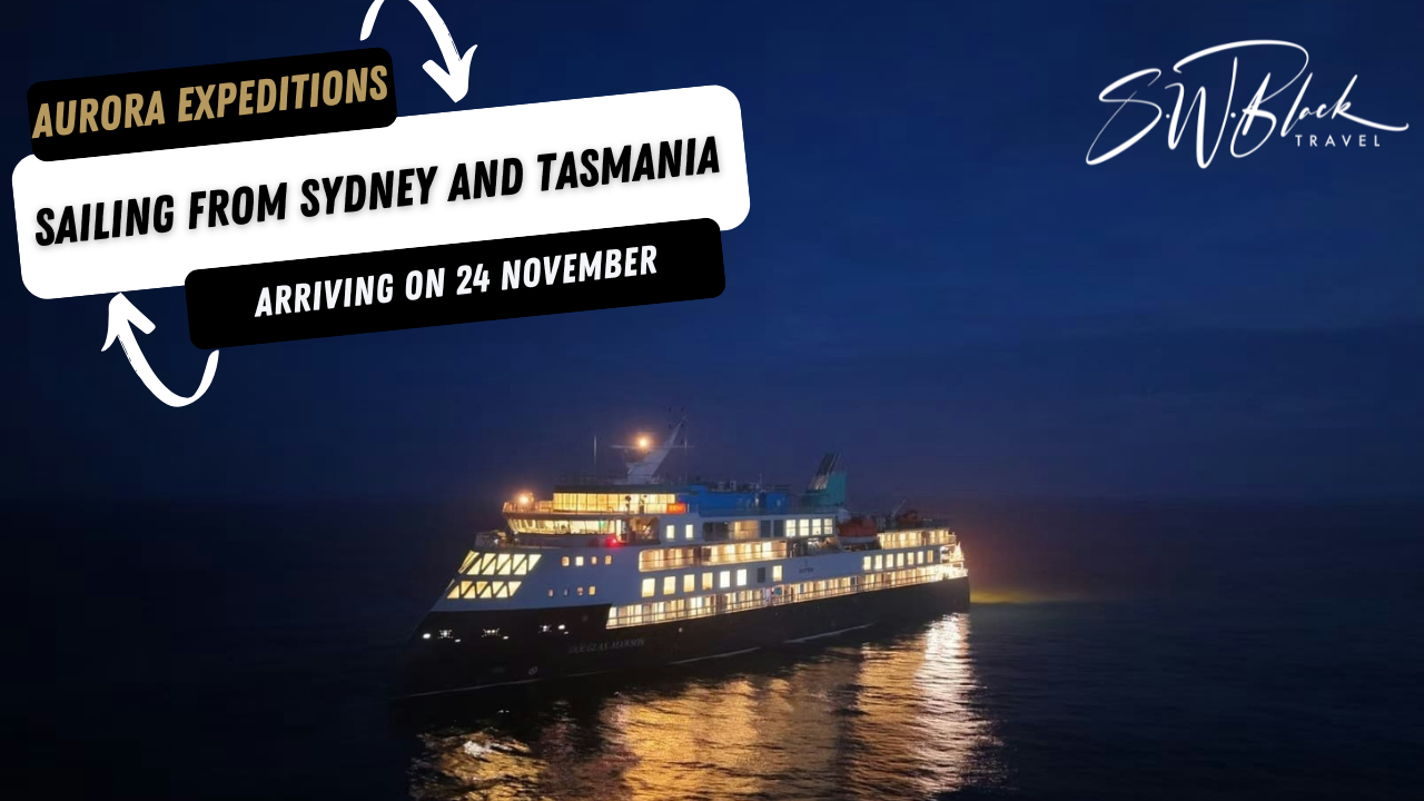 Aurora’s New Expedition Ship Heads for Sydney and Tasmania