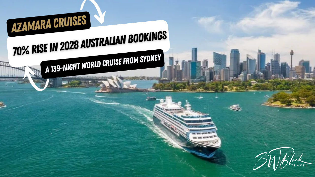 Azamara Australian bookings 2028