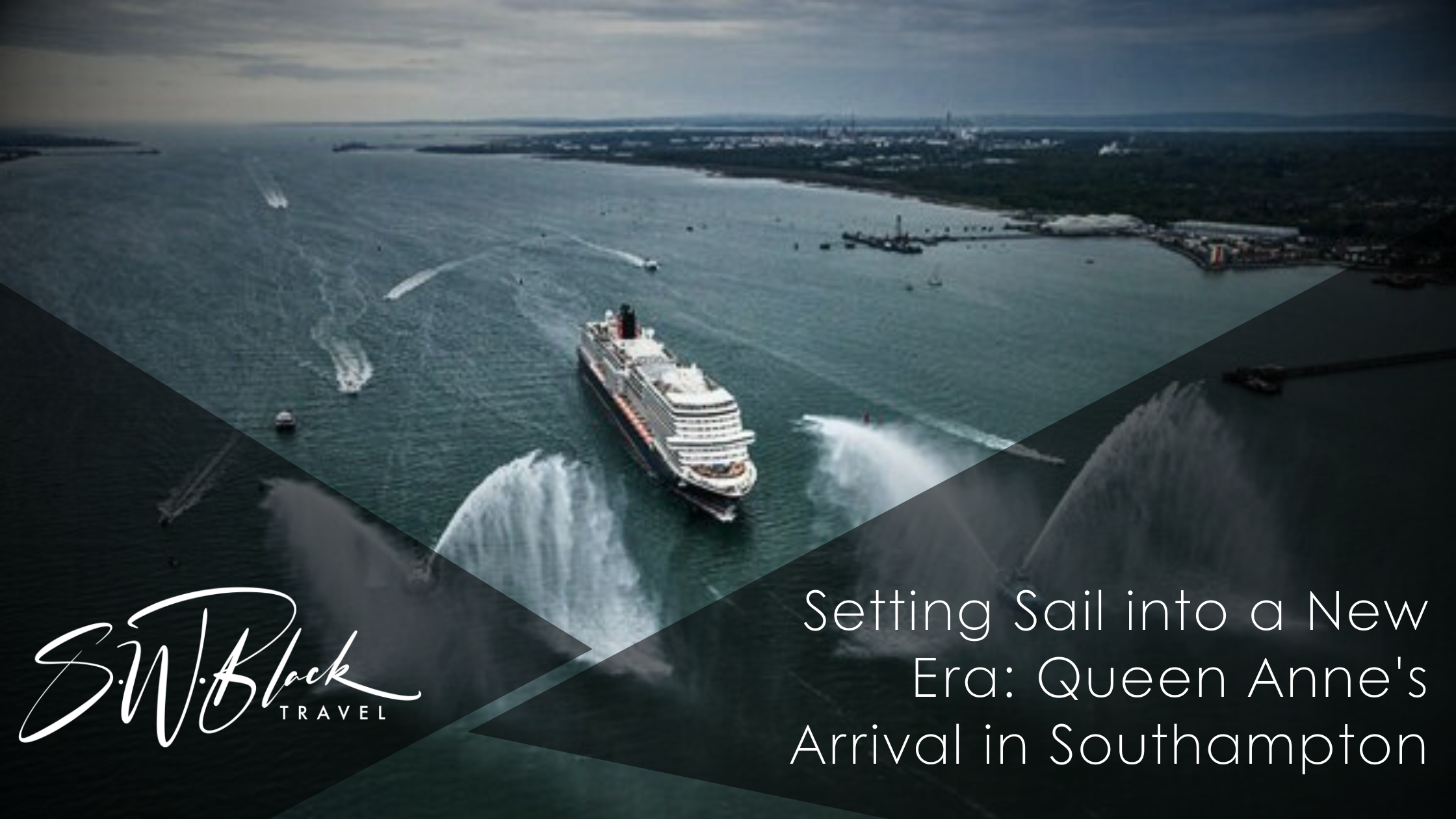 Queen Anne Arrives in Southampton