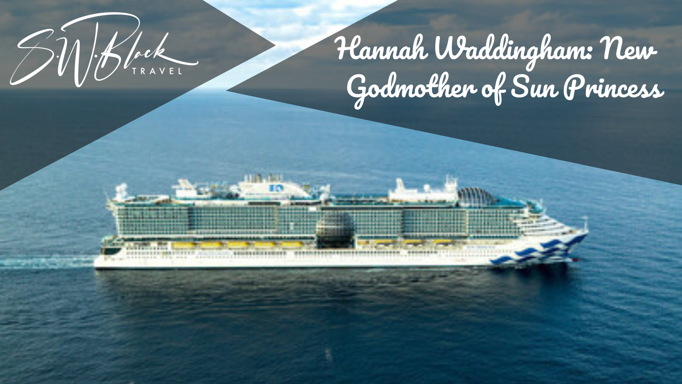 Hannah Waddingham is the New Godmother of Sun Princess