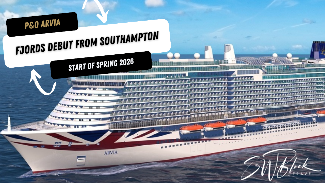 P&O Arvia’s Spring 2026 Fjords Debut From Southampton