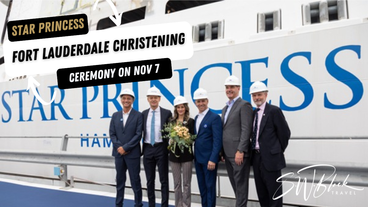 Camila Alves and Matthew McConaughey will christen Star Princess on 07 Nov