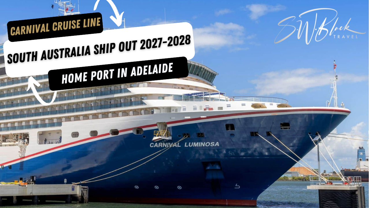 Carnival home ports in Adelaide for 2027-2028, adds Auckland.