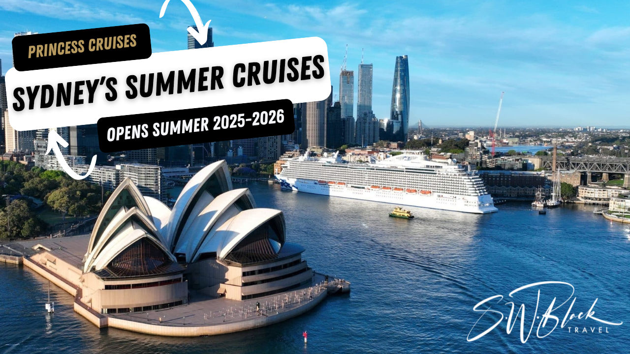 Crown Princess has arrived in Sydney to open the 2025-2026 summer