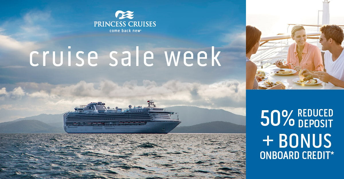 S.W. Black Travel Christmas Princess Cruise Week Sale