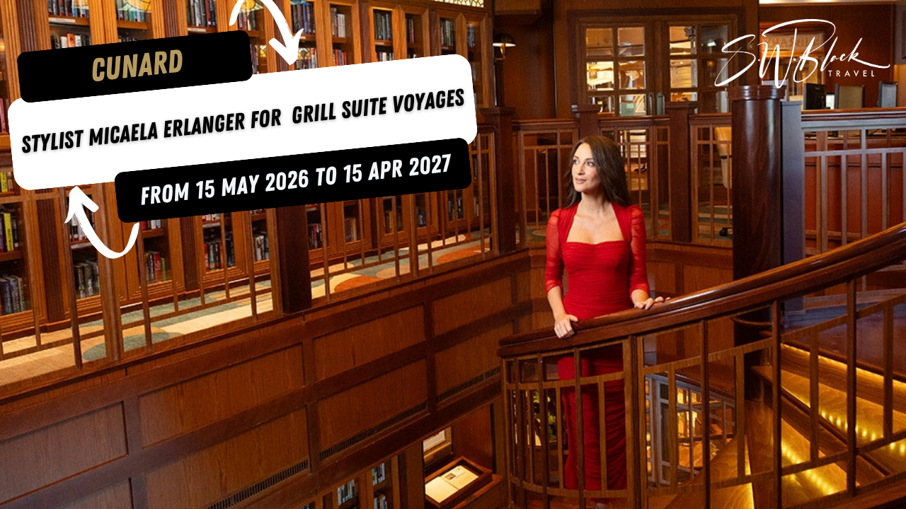 Cunard offers stylist Micaela Erlanger